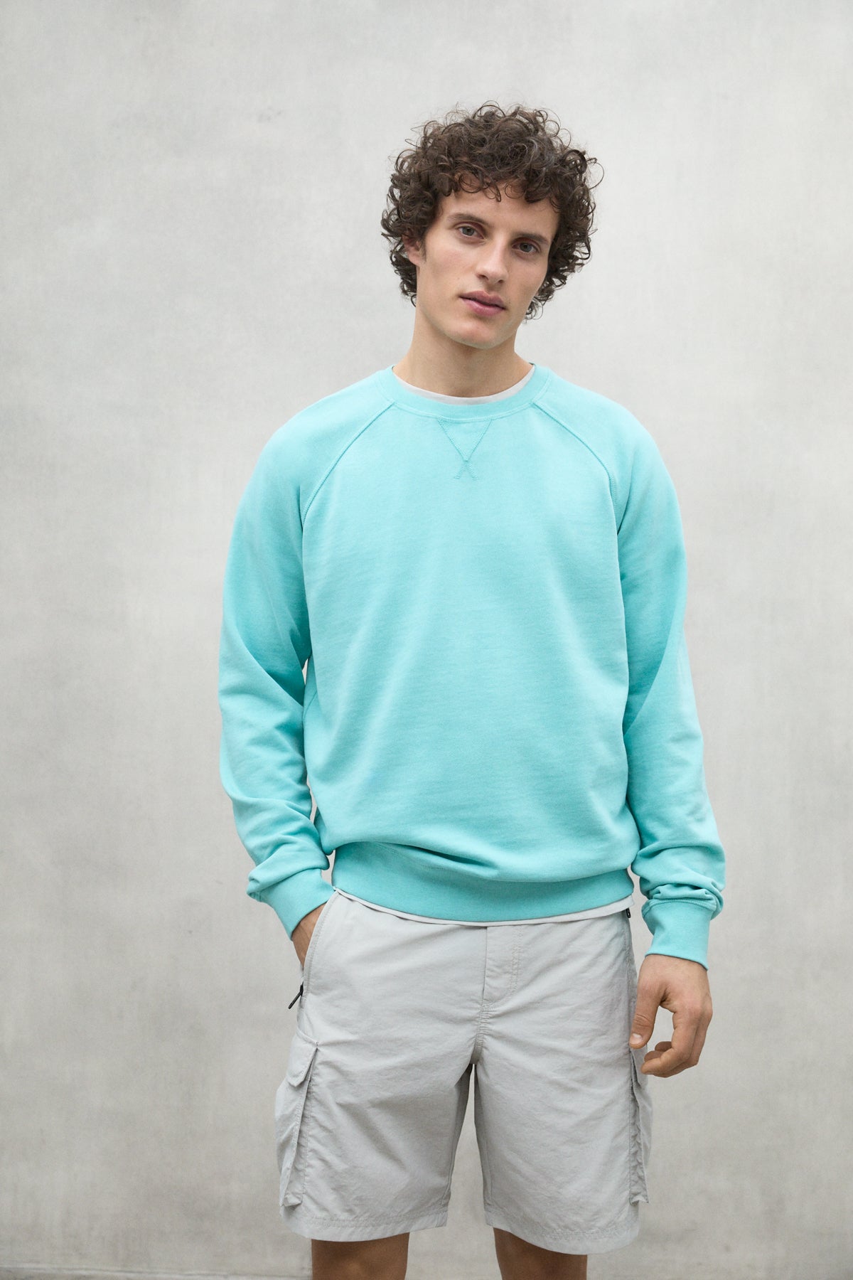 sudadera-ecoalf-berja-verde-agua-100-algod-n-reciclado-fit-regular image 4