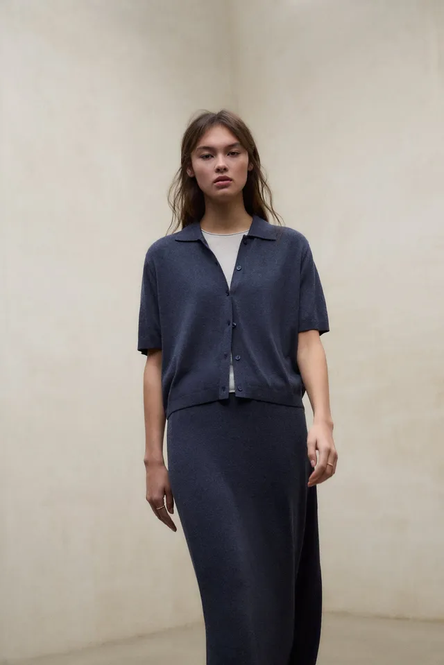 ecoalf-jersey-juniper-azul-para-mujer-viscosa-lenzing-ecovero-fit-relajado-boton image 1