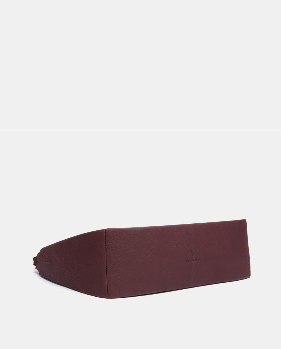 bolso-de-hombro-abbacino-materiales-reciclados-burdeos image 5