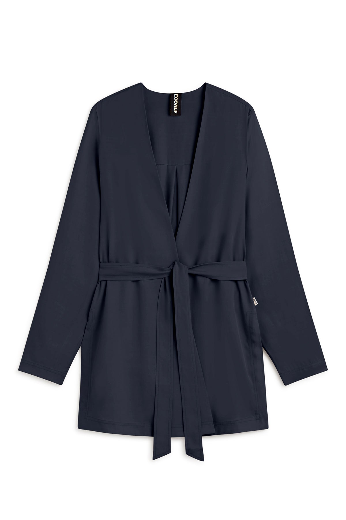 chaqueta-ecoalf-tana-azul-marino-de-mujer-97-tencel-lyocell-fit-holgado image 7