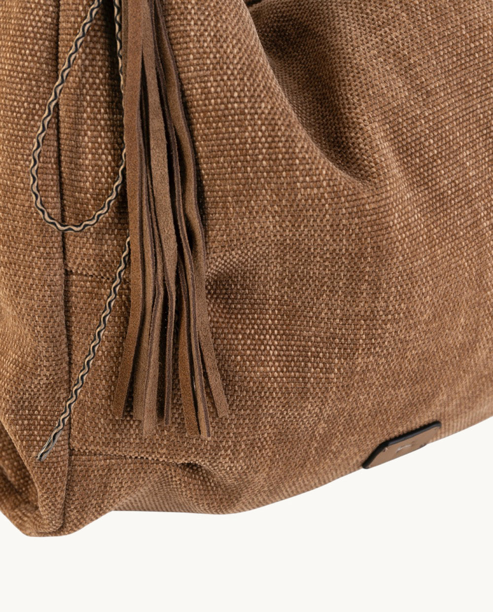 hobo-de-tejido-efecto-textura-kbas-color-tostado image 7