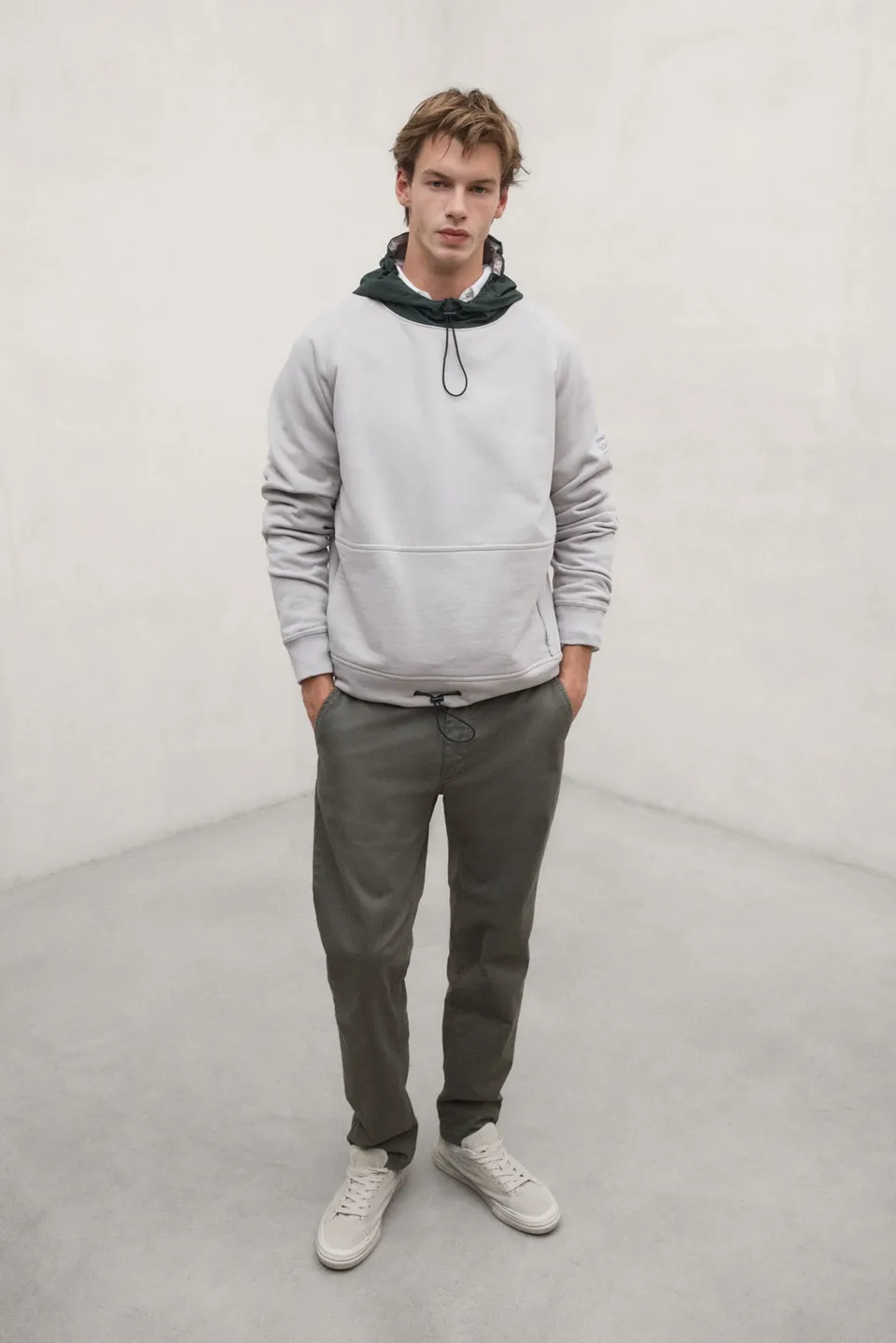ecoalf-sudadera-jaon-gris-claro-de-algod-n-reciclado-para-hombre image 1