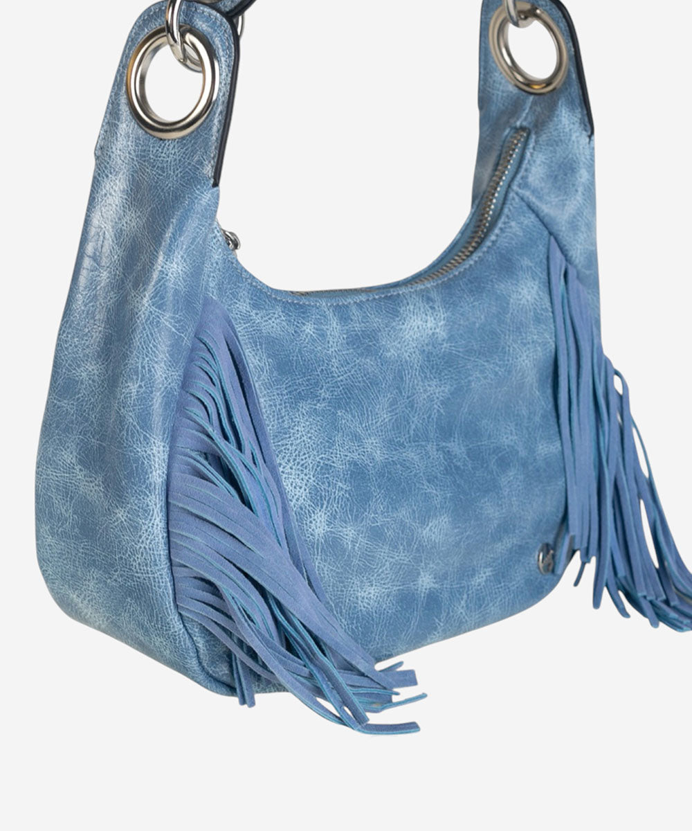 kbas-bolso-cocktail-yuzu-hobo-de-piel-sint-tica-con-flecos-serraje-azul image 3