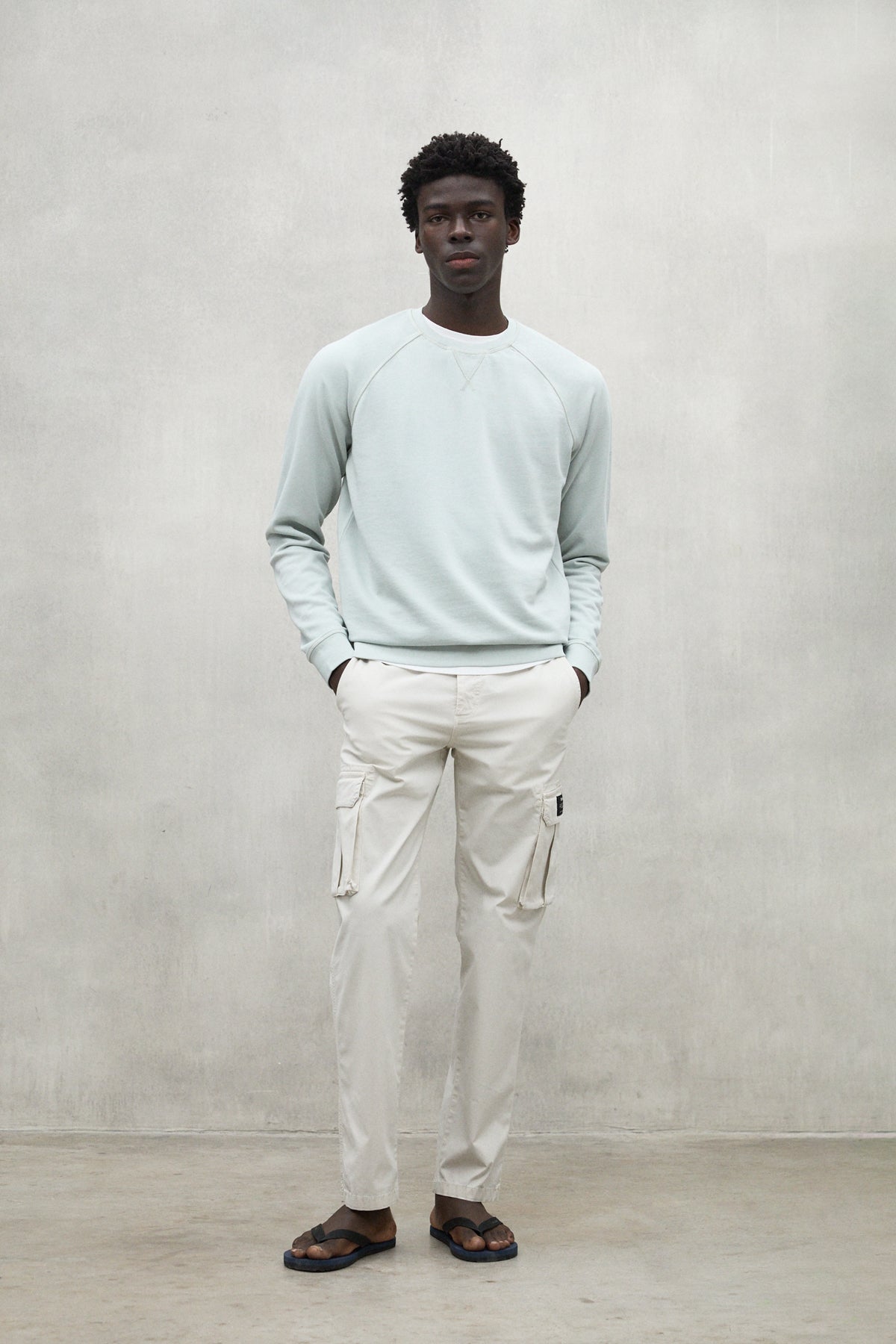 ecoalf-sudadera-berja-gris-claro image 2