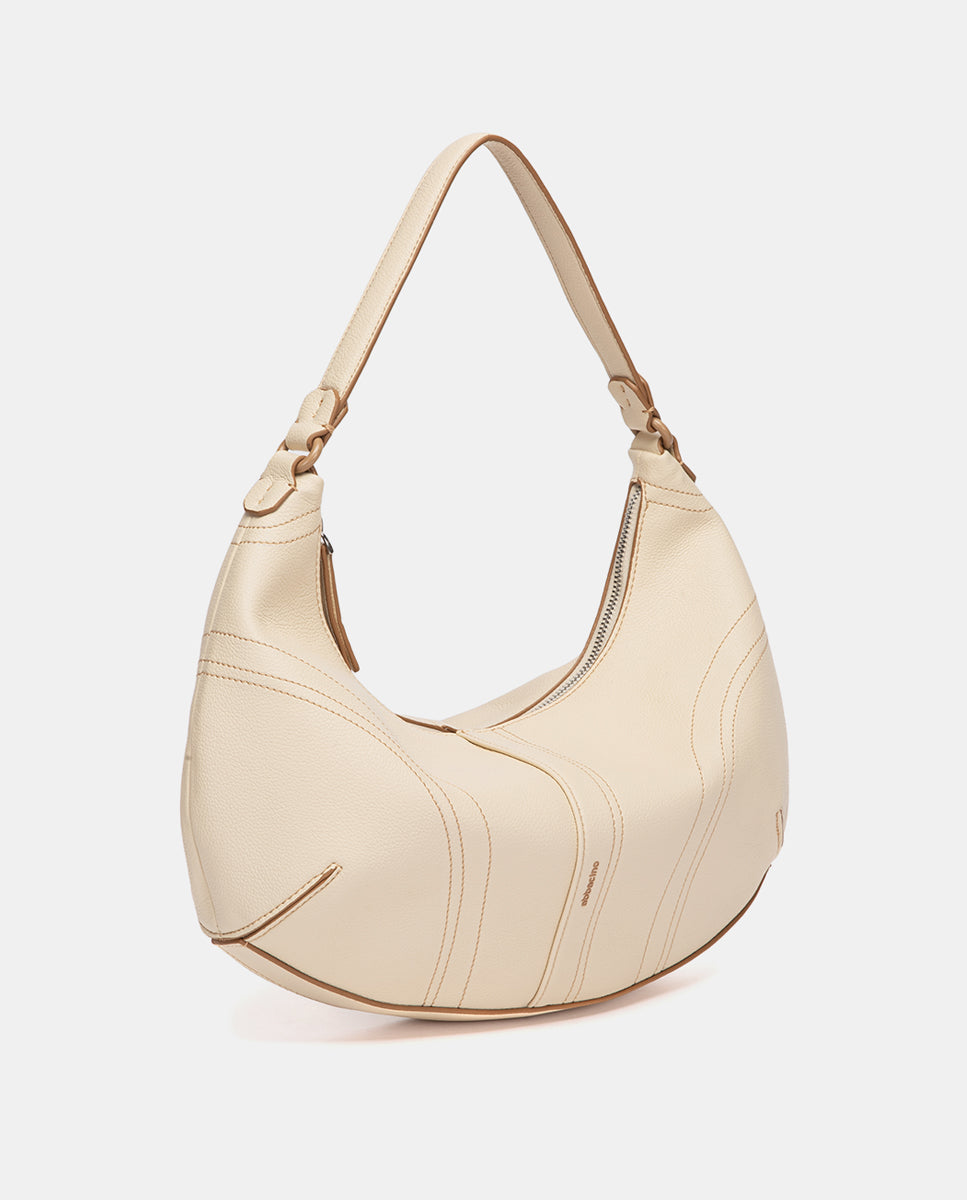 bolso-de-hombro-peque-o-beige-abbacino-de-materiales-reciclados image 2
