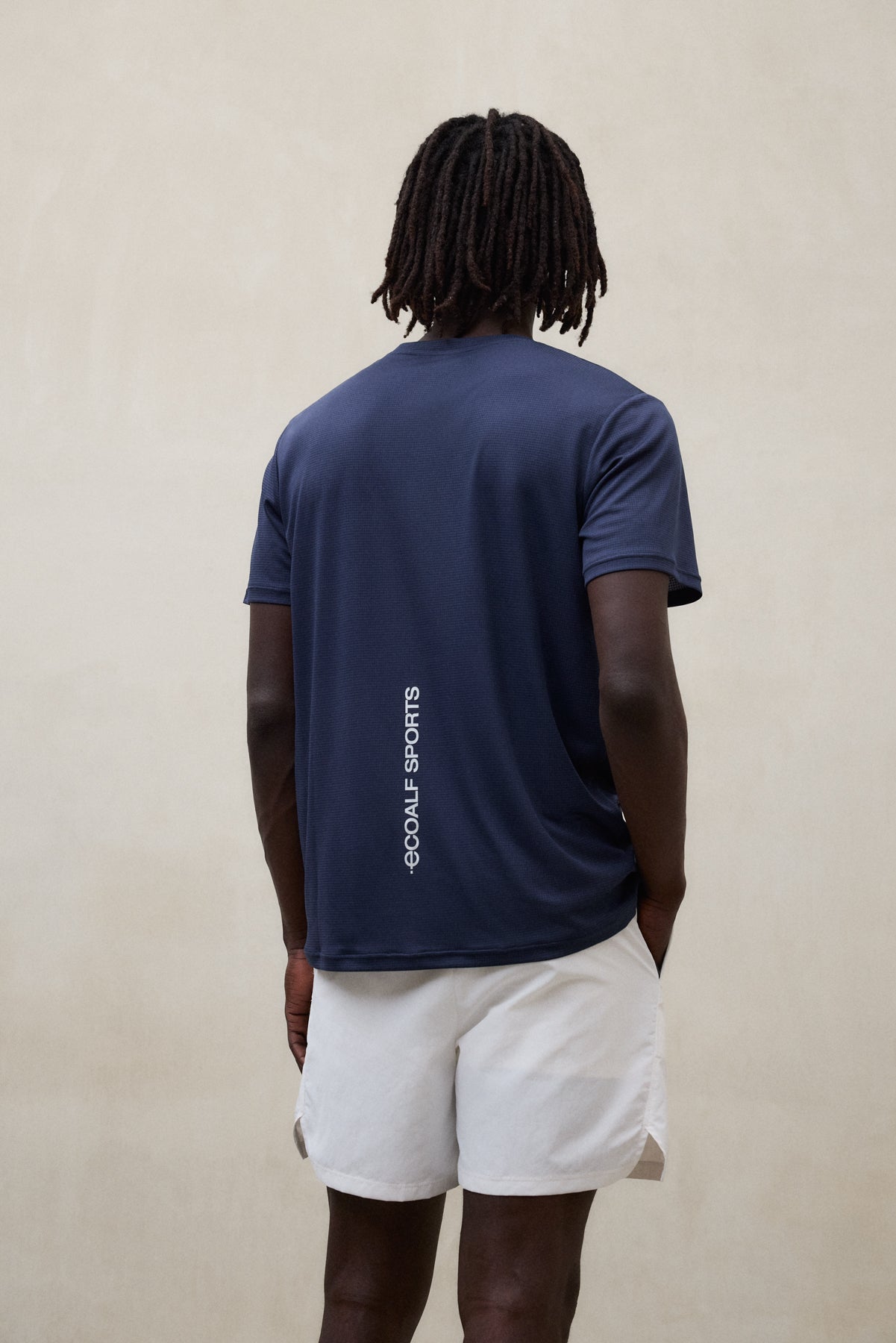 ecoalf-camiseta-concor-azul-marino-de-poliamida-reciclada image 2