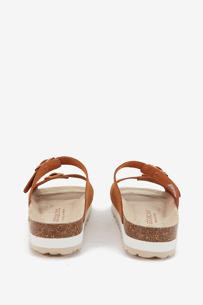 abbacino-sandalia-plataforma-mujer-serraje-cognac image 4