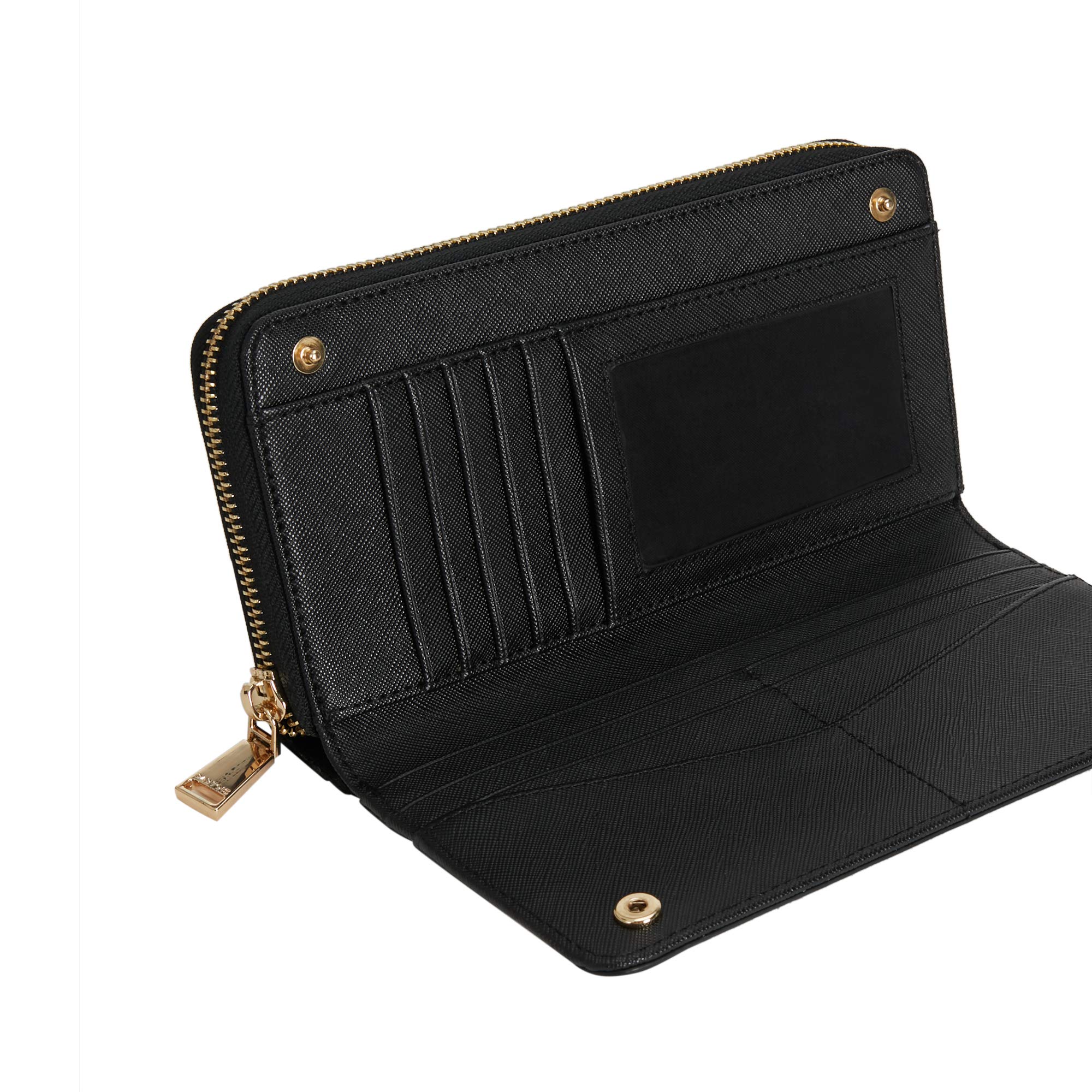 parfois-cartera-alargada-lisa-mujer-talla-l-negro image 4