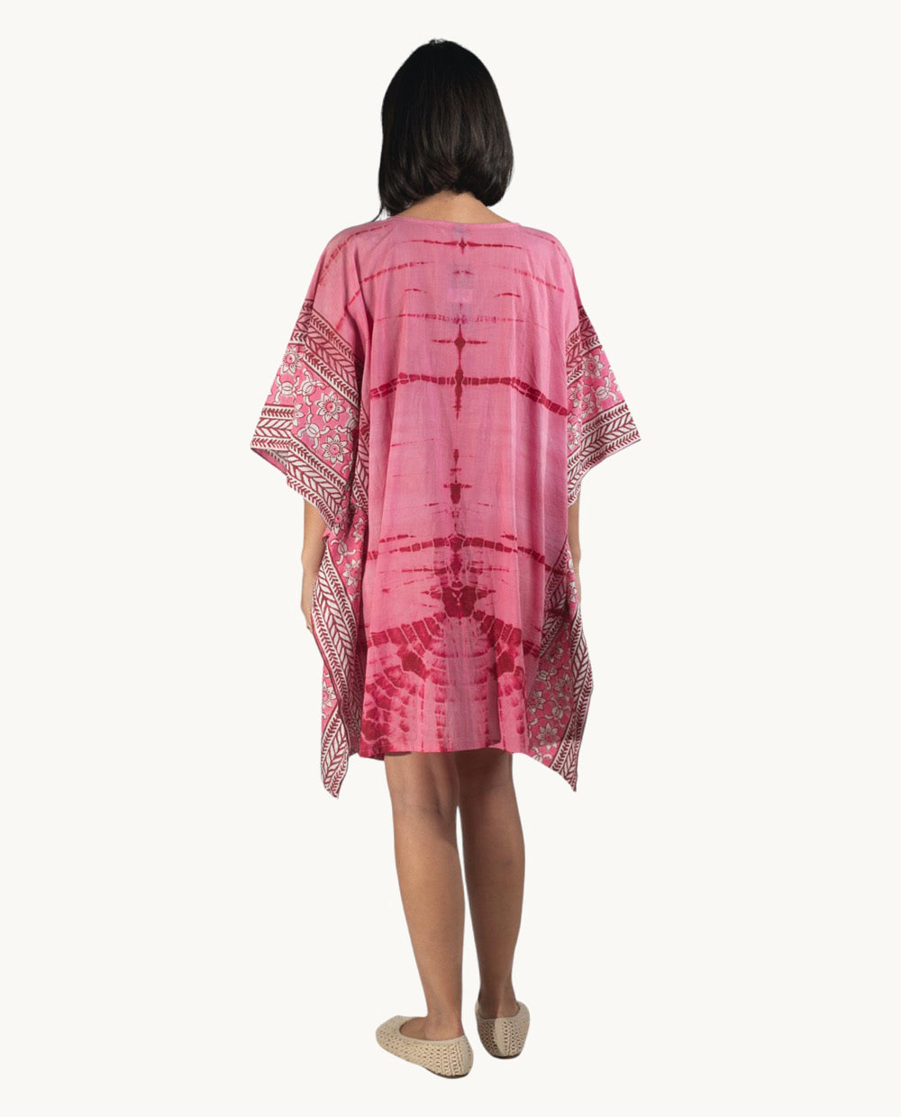 kbas-kurta-de-algod-n-talla-nica-color-fucsia-ajuste-relajado-y-fresco image 2