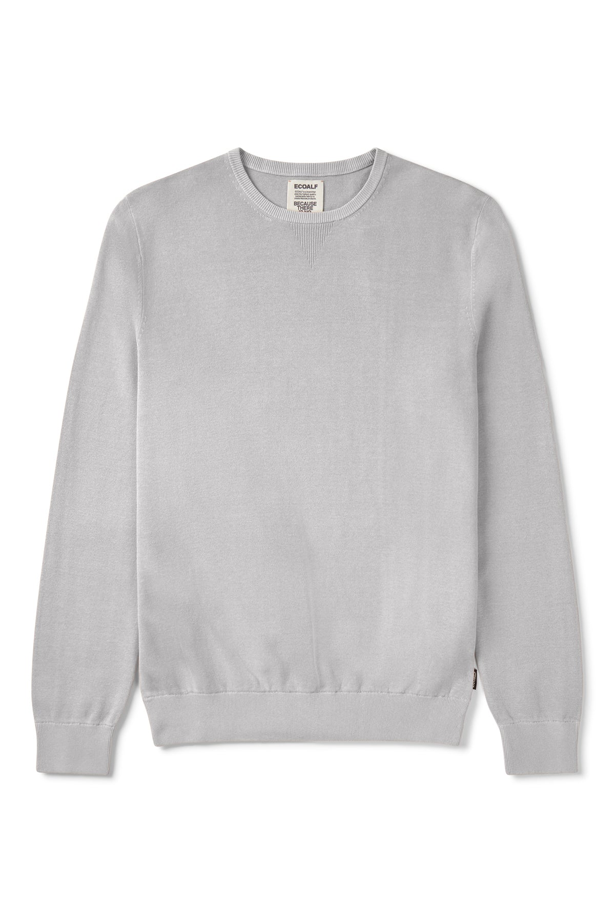 jersey-ecoalf-manzano-gris-de-hombre-70-algod-n-org-nico-fit-regular-cuello-redo image 5