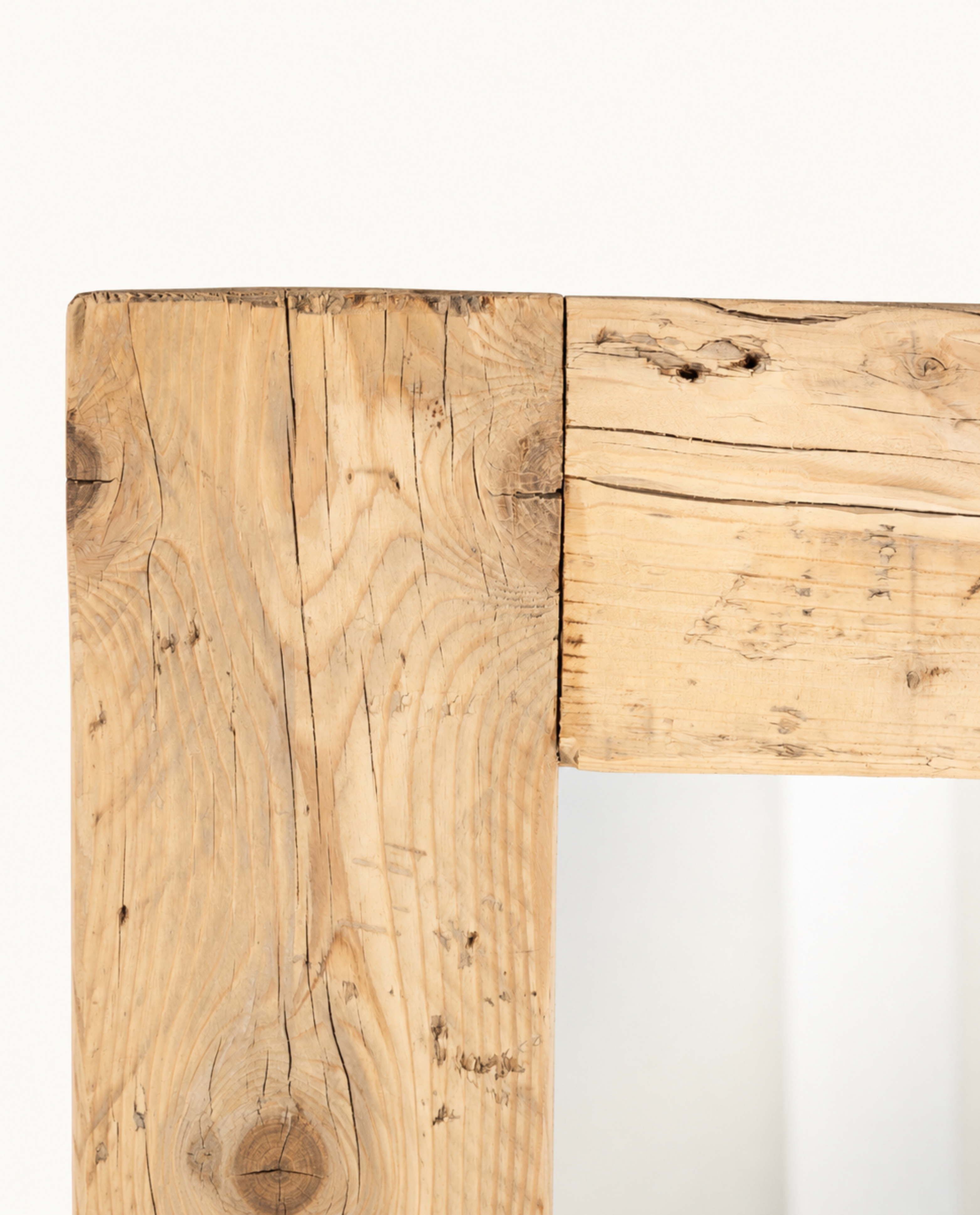 kbas-espejo-r-stico-de-madera-cuadrado-marco-de-madera-maciza-estilo-org-nico-so image 4