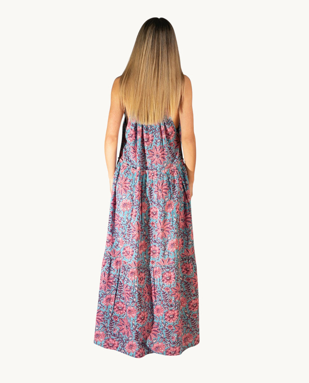 kbas-vestido-de-algod-n-talla-nica-color-rosa image 3
