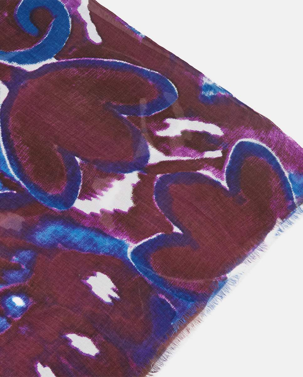 abbacino-pa-uelo-de-lana-estampado-abstracto-azul-2 image 5