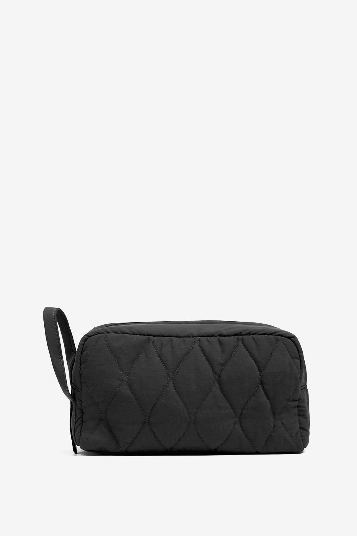 ecoalf-neceser-flock-negro-100-poli-ster-reciclado-talla-mediana-con-cremallera image 2