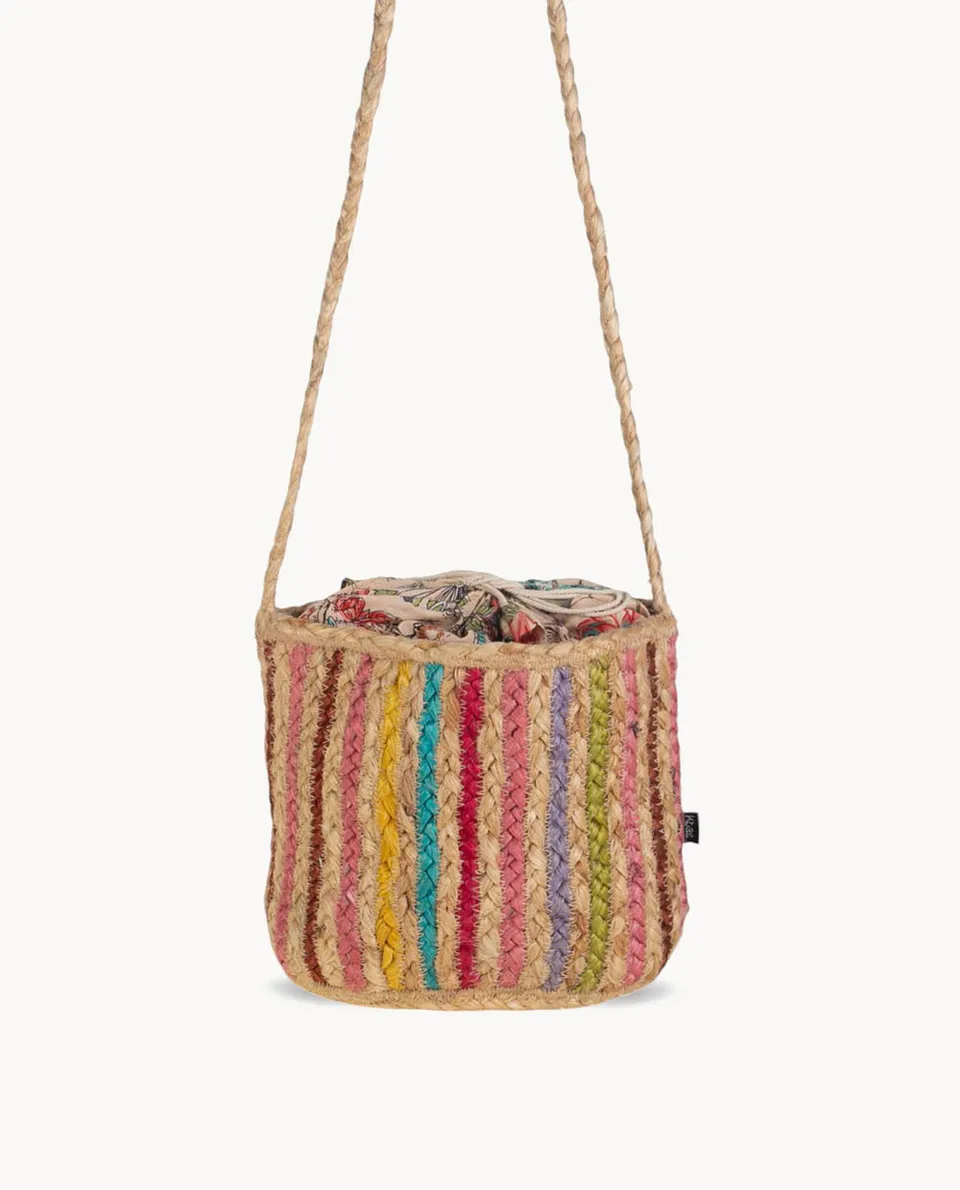 bolso-cubo-de-yute-kbas-cierre-saco-multicolor-natural-y-resistente image 1