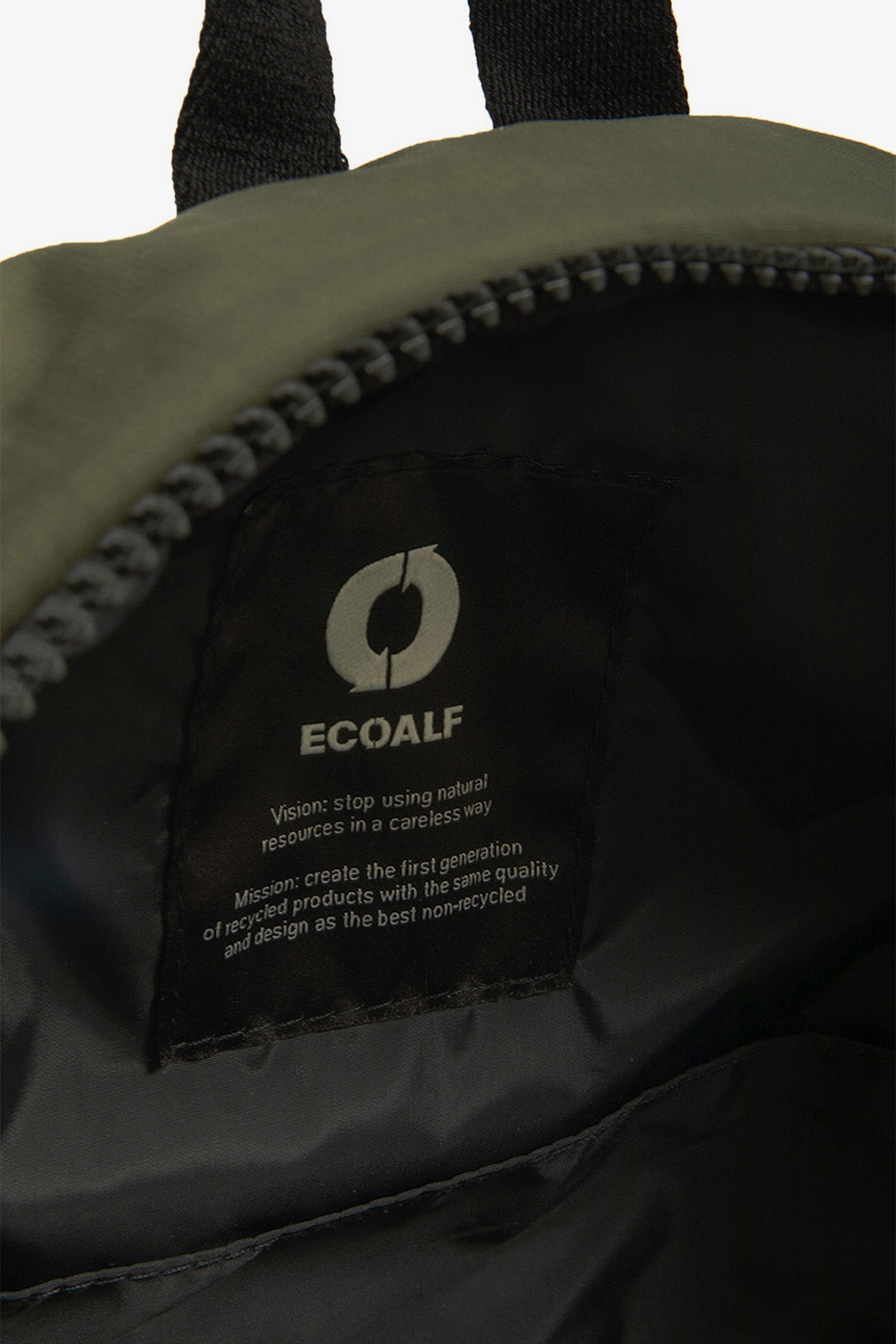 ecoalf-mochila-flock-verde-oscura-100-poli-ster-reciclado-40x31x10-cm-vegana image 4