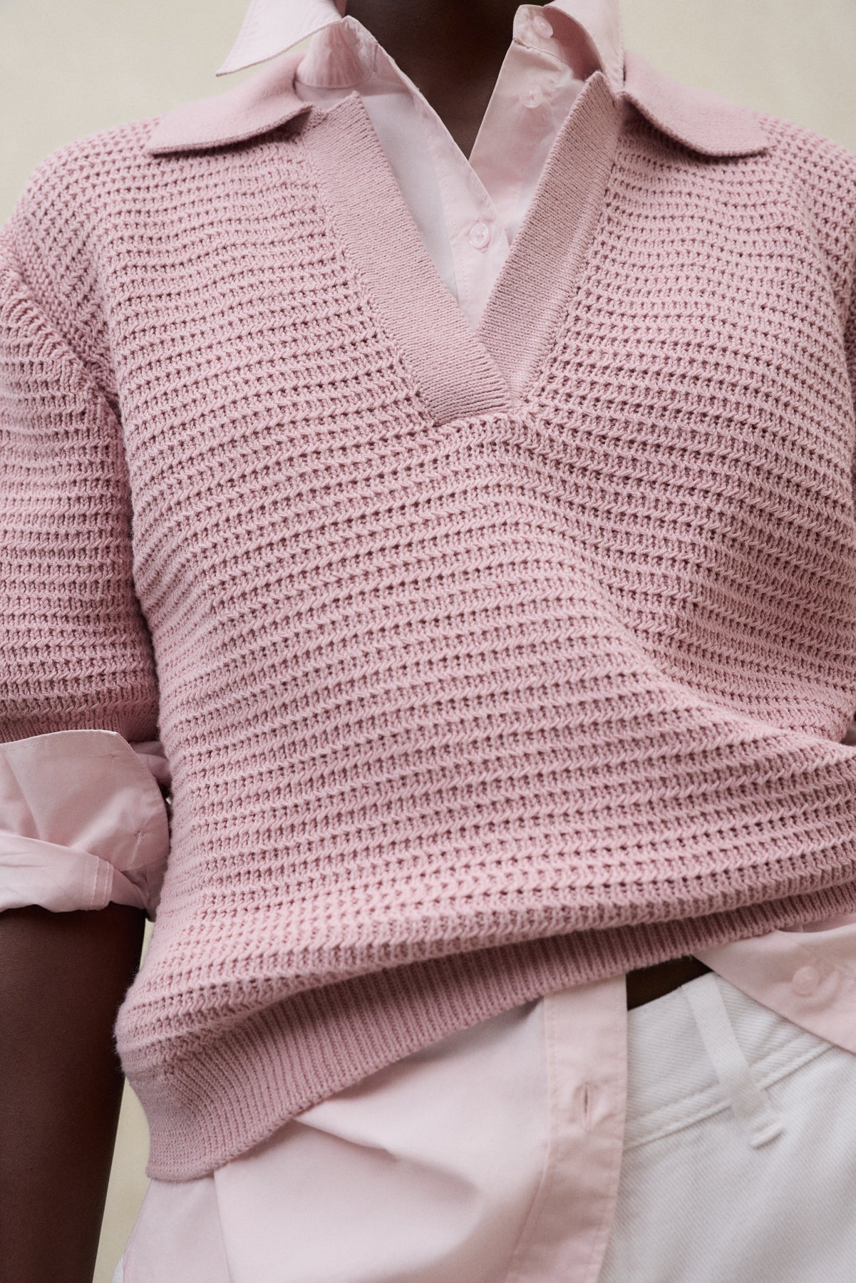 ecoalf-jersey-anna-rosa-de-mujer-algod-n-org-nico-fit-relajado image 4