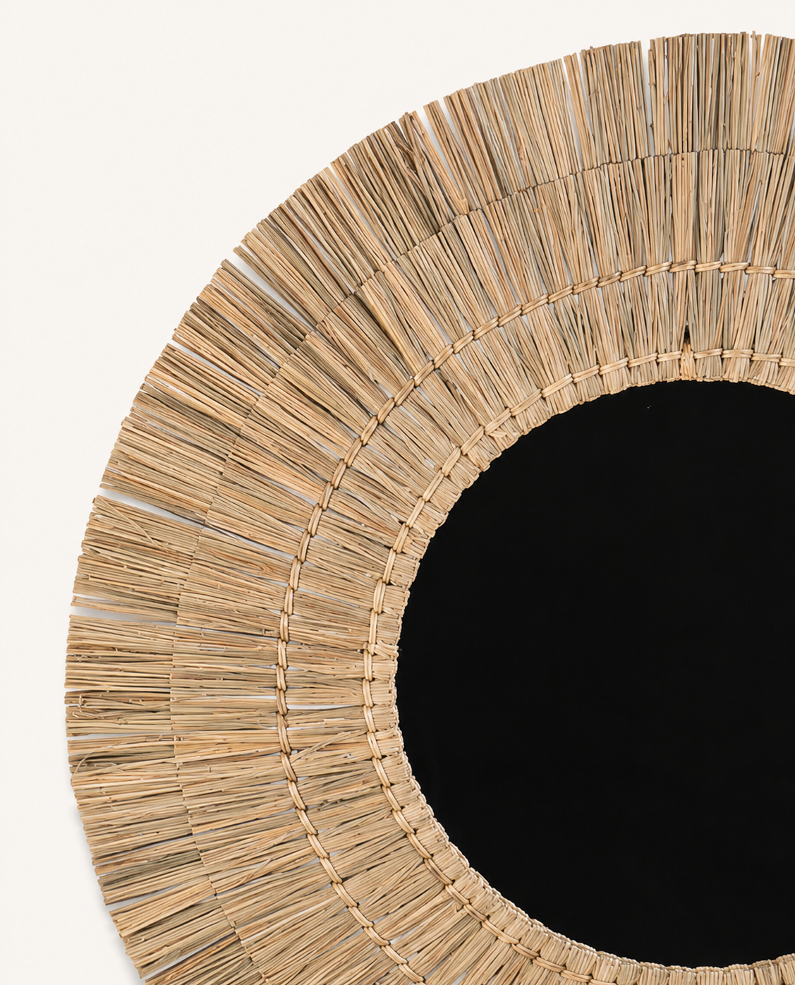 kbas-espejo-seagrass-65-cm-de-di-metro-marco-de-fibra-natural image 2
