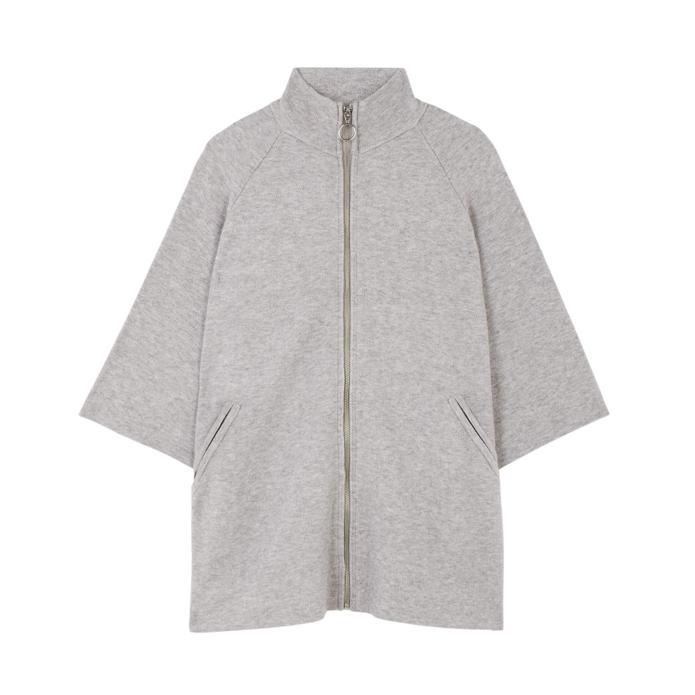 parfois-poncho-de-punto-con-cremallera-mujer image 1