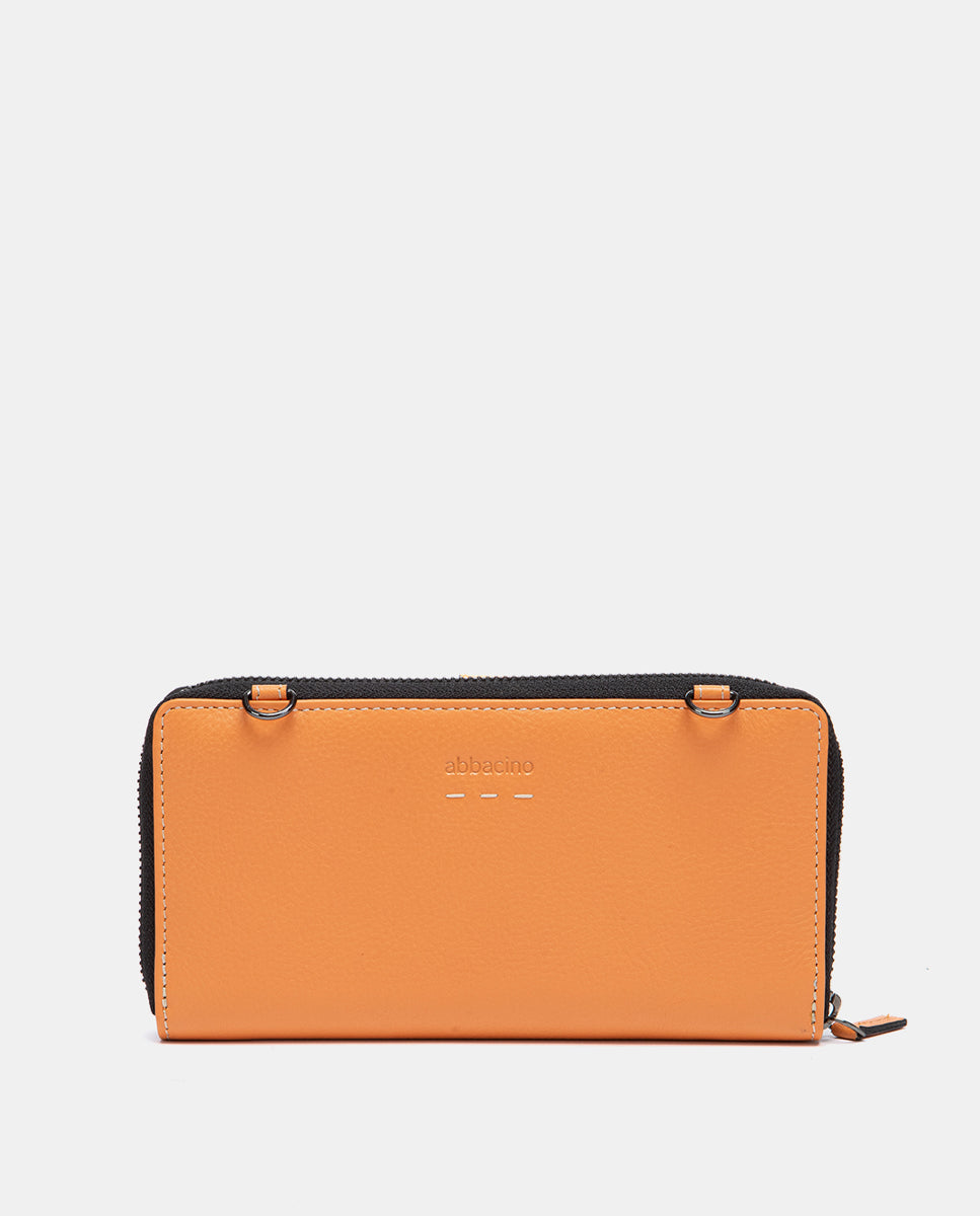 abbacino-cartera-grande-mujer-piel-vacuna-naranja image 3