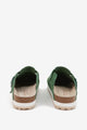 abbacino-clog-plataforma-mujer-ante-verde-con-hebilla image 3