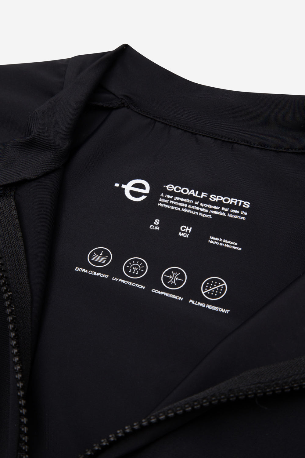 camiseta-de-licra-ecoalf-bolang-negra-protecci-n-uv-poliamida-reciclada image 6