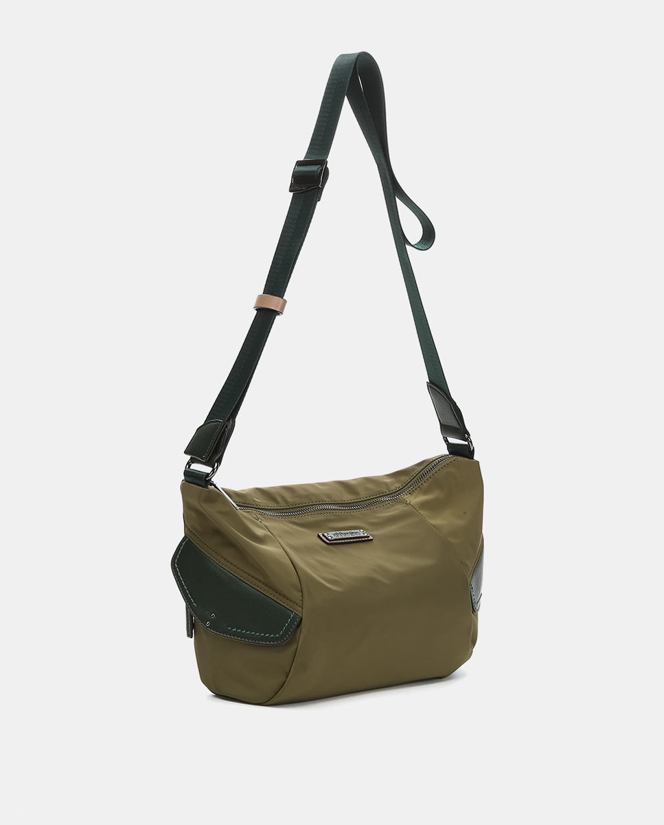 abbacino-bandolera-tejido-reciclado-verde-sport-mujer image 2