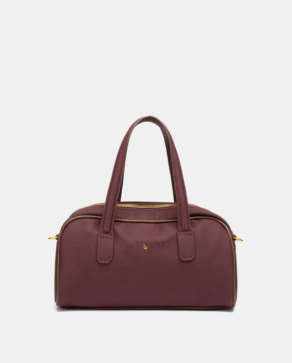 abbacino-bolso-mano-materiales-reciclados-burdeos-efecto-piel image 3