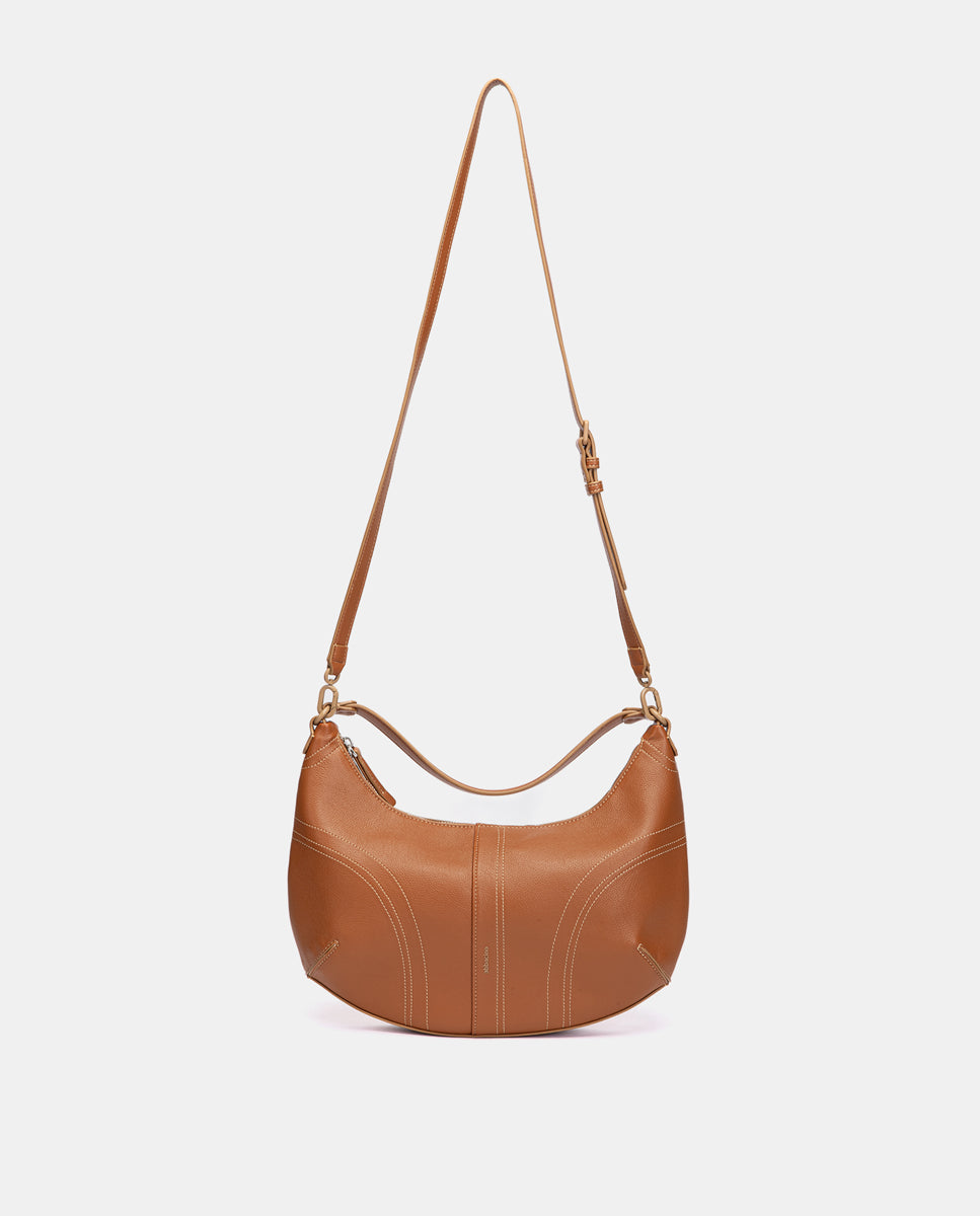abbacino-bolso-de-hombro-peque-o-cognac-sostenible image 5