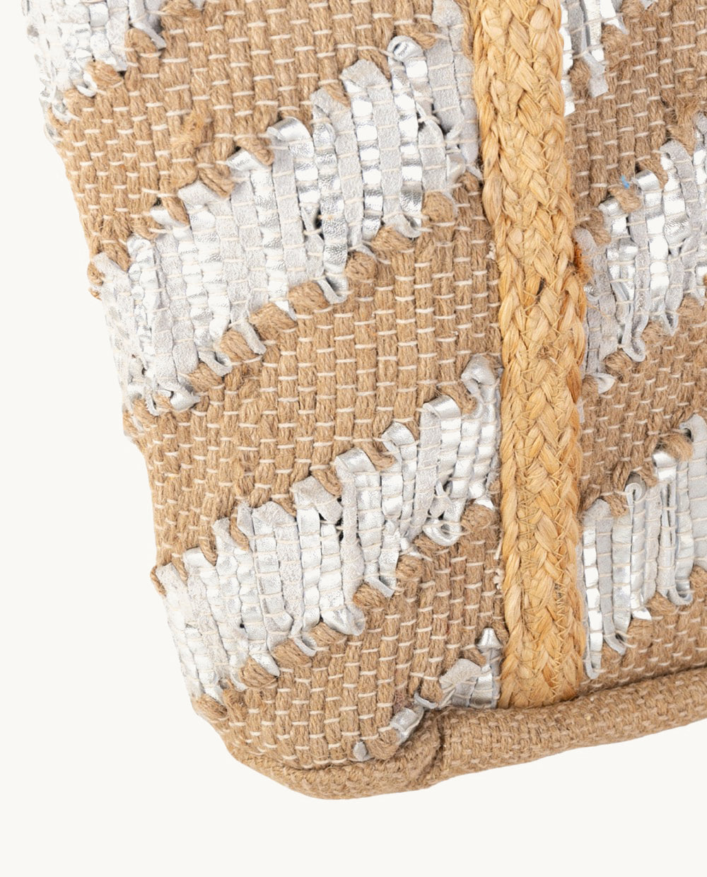 tote-kbas-de-piel-y-yute-color-plata-39x17x30-cm image 5