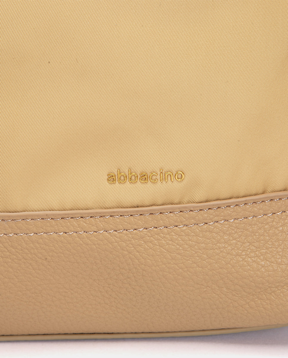 abbacino-bolso-hombro-peque-o-bicolor-amarillo-reciclado image 7