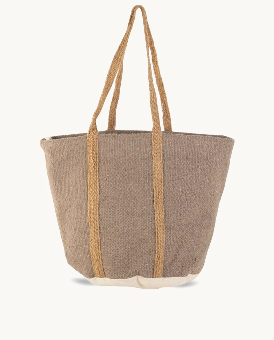 bolso-tote-kbas-de-algod-n-y-yute-color-taupe image 1