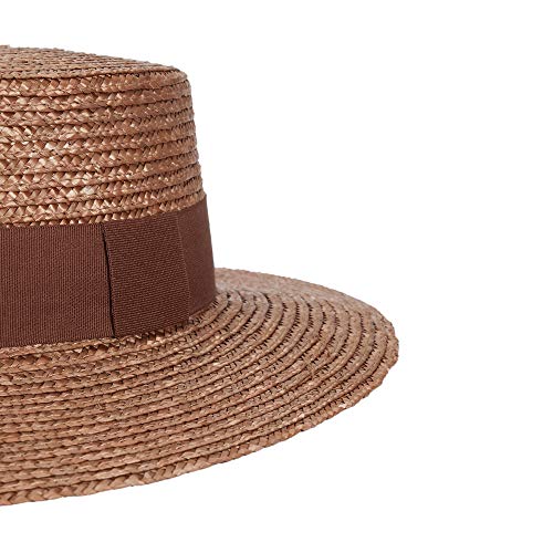 parfois-sombrero-textura-rafia-con-cinta-a-contraste-taupe-mujer image 6