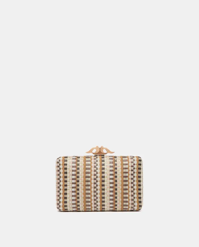 abbacino-bolso-fiesta-cuadrado-estampado-marr-n image 1