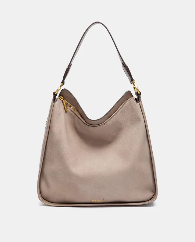 abbacino-bolso-de-hombro-beige-en-materiales-reciclados image 1