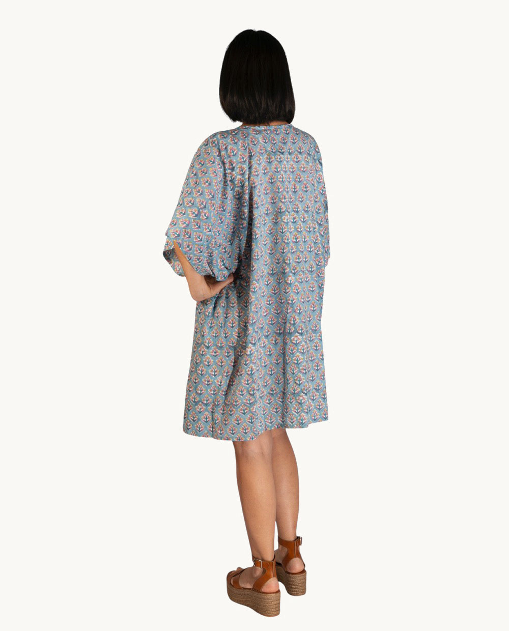 kurta-de-algod-n-kbas-talla-nica-color-azul image 2