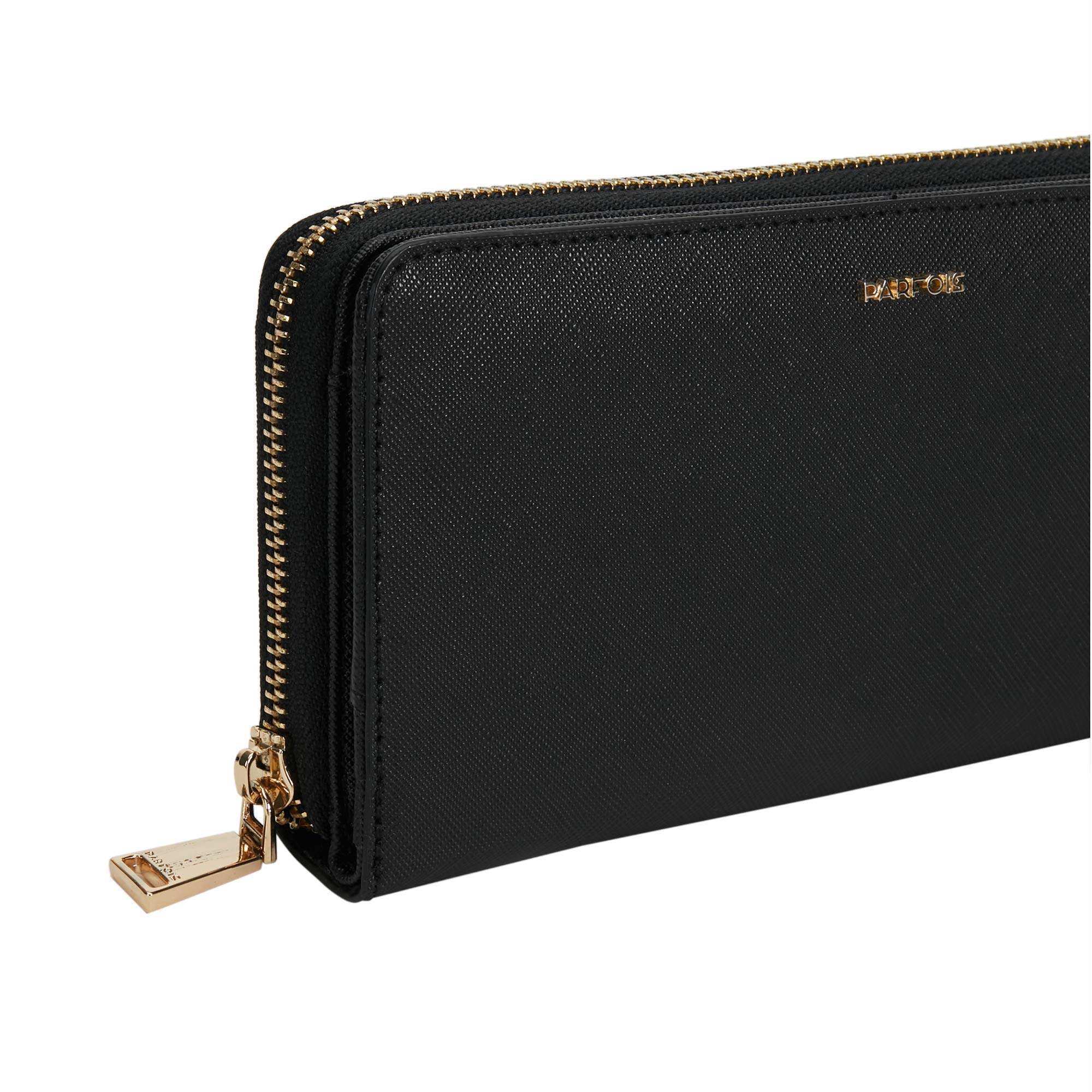 parfois-cartera-alargada-lisa-mujer-talla-l-negro image 2