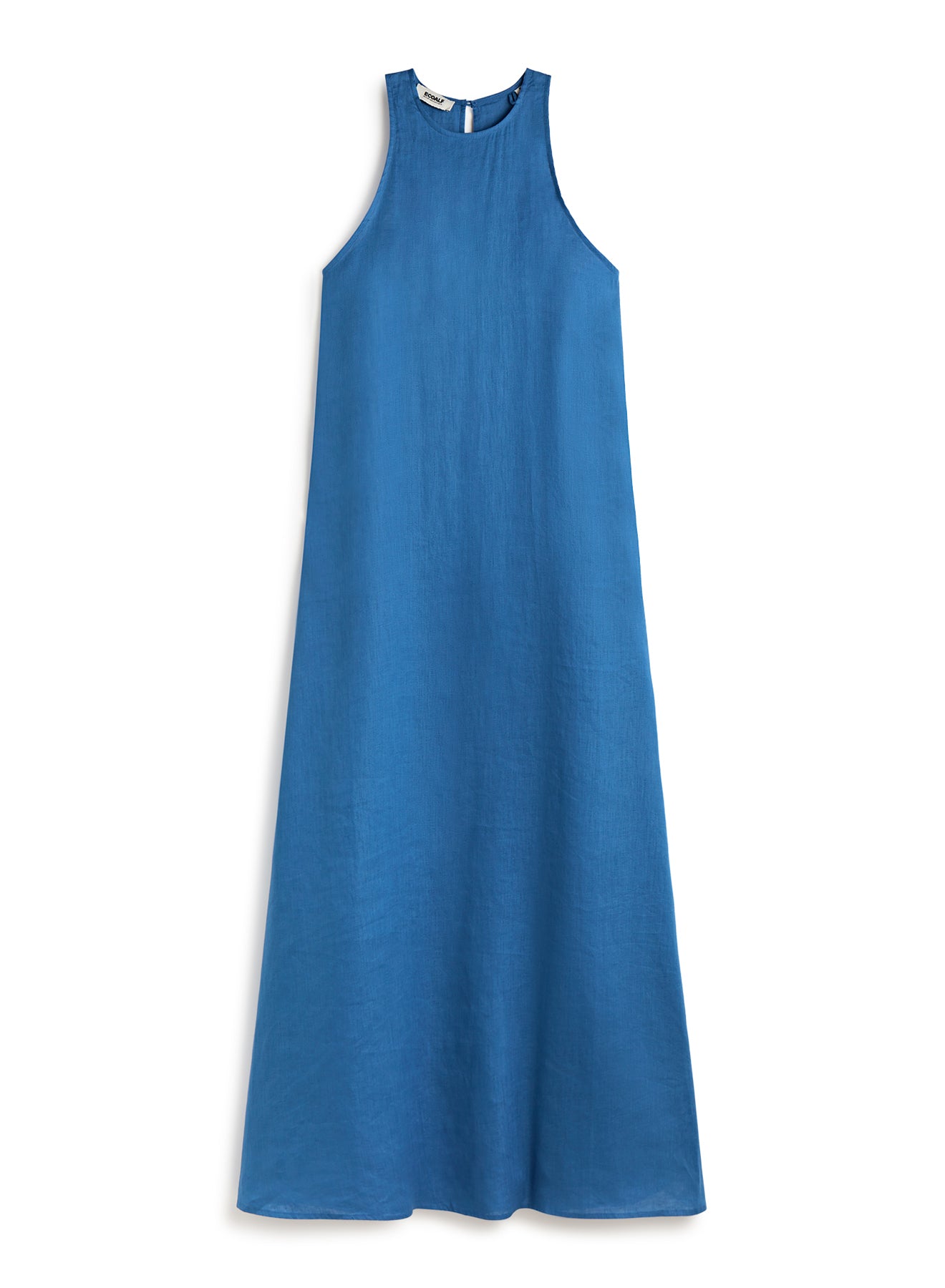 vestido-ecoalf-ukara-azul-para-mujer-20-lino-reciclado-fit-holgado-bolsillos-lat image 5