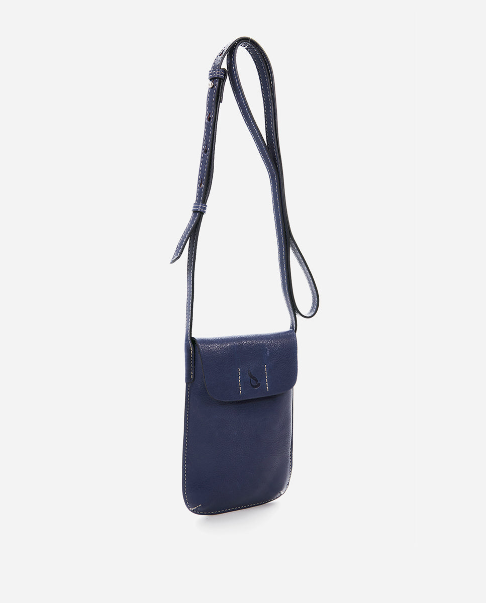 abbacino-bolso-m-vil-mujer-piel-azul-mini-bandolera image 2