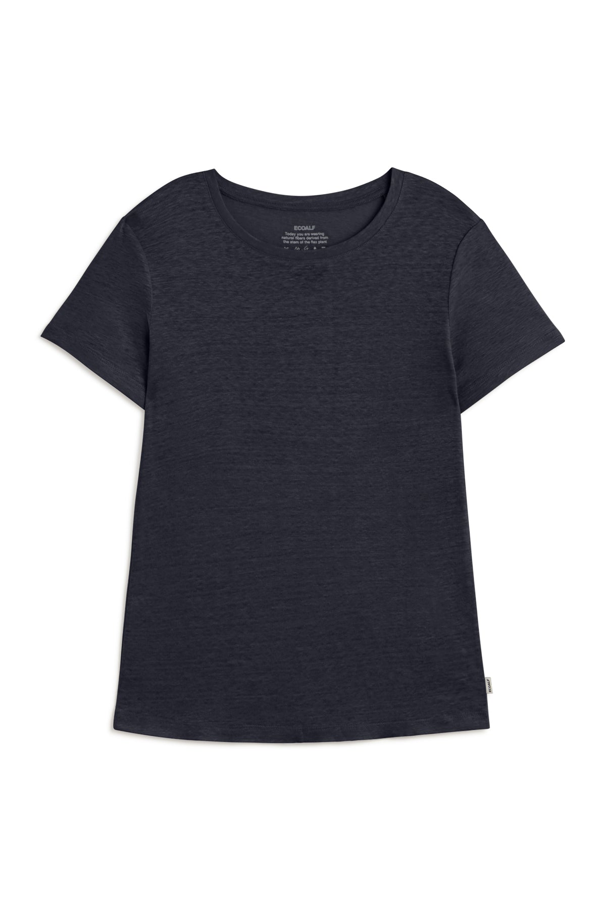 camiseta-lane-ecoalf-de-lino-para-mujer-azul-fit-regular image 5