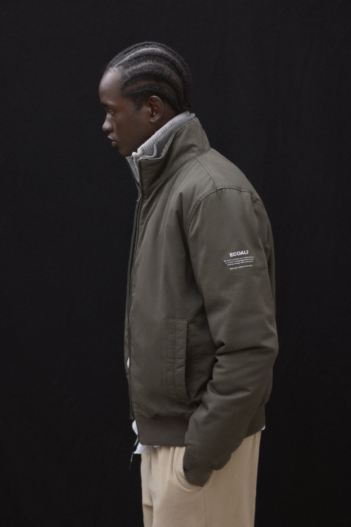 chaqueta-ecoalf-nizo-verde-de-hombre-100-algod-n-reciclado-fit-regular-m-ltiples image 7