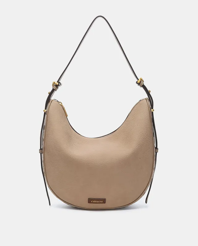 abbacino-bolso-de-hombro-en-materiales-reciclados-taupe image 1