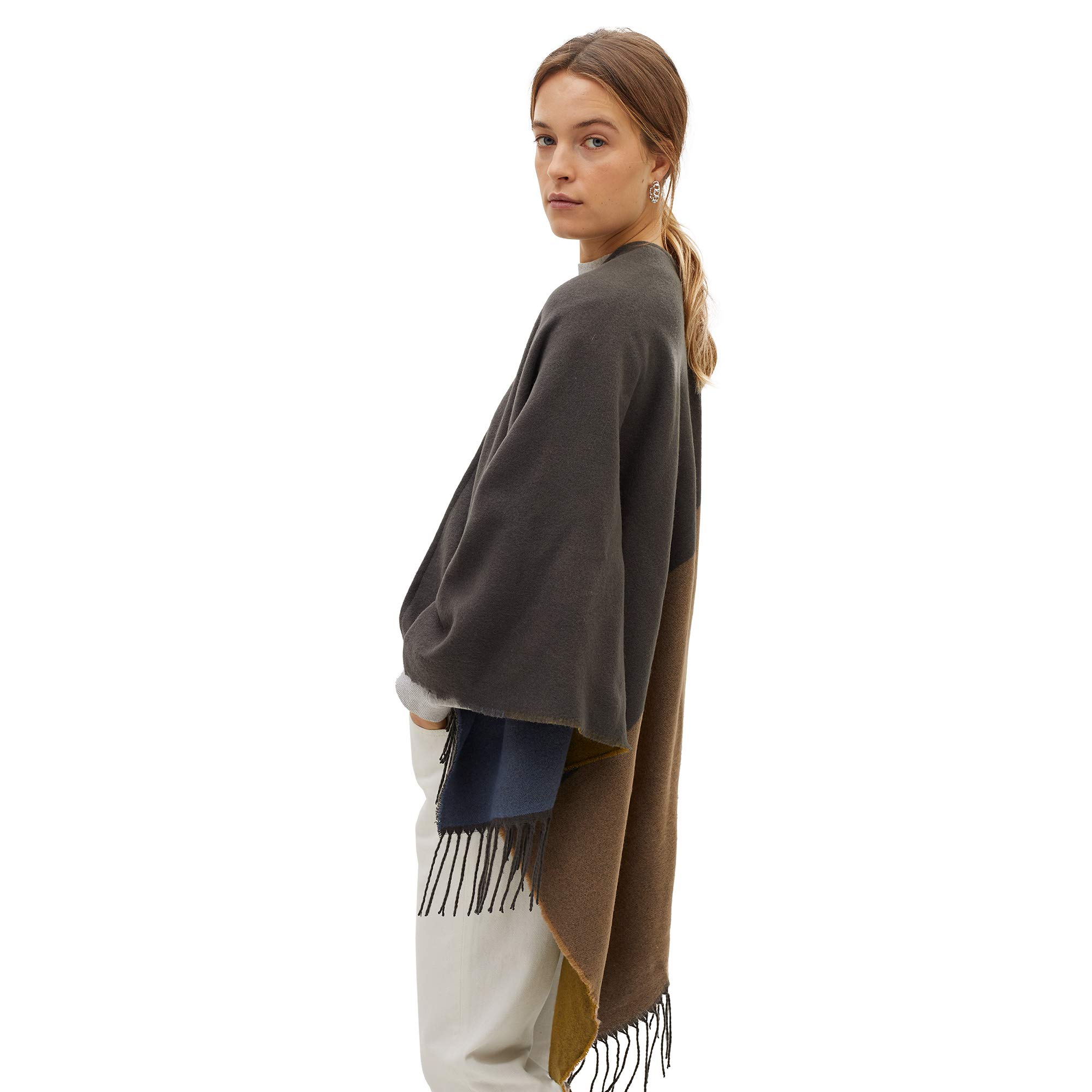 parfois-poncho-con-estampado-de-colores-mujer image 4