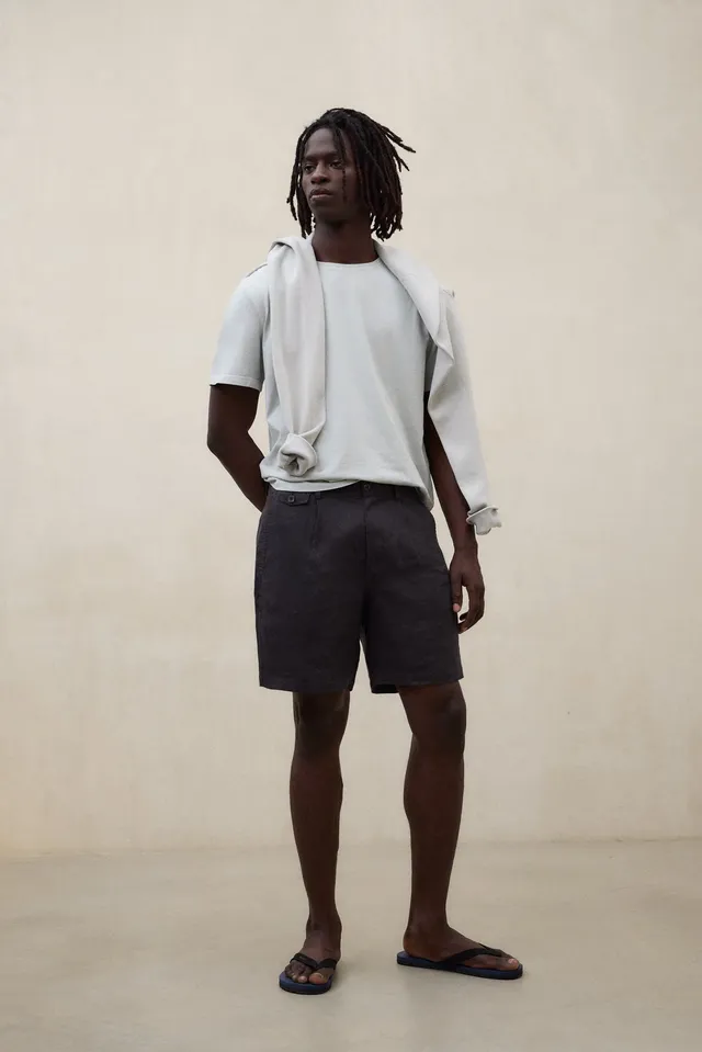 ecoalf-shorts-tika-gris-oscuro image 1