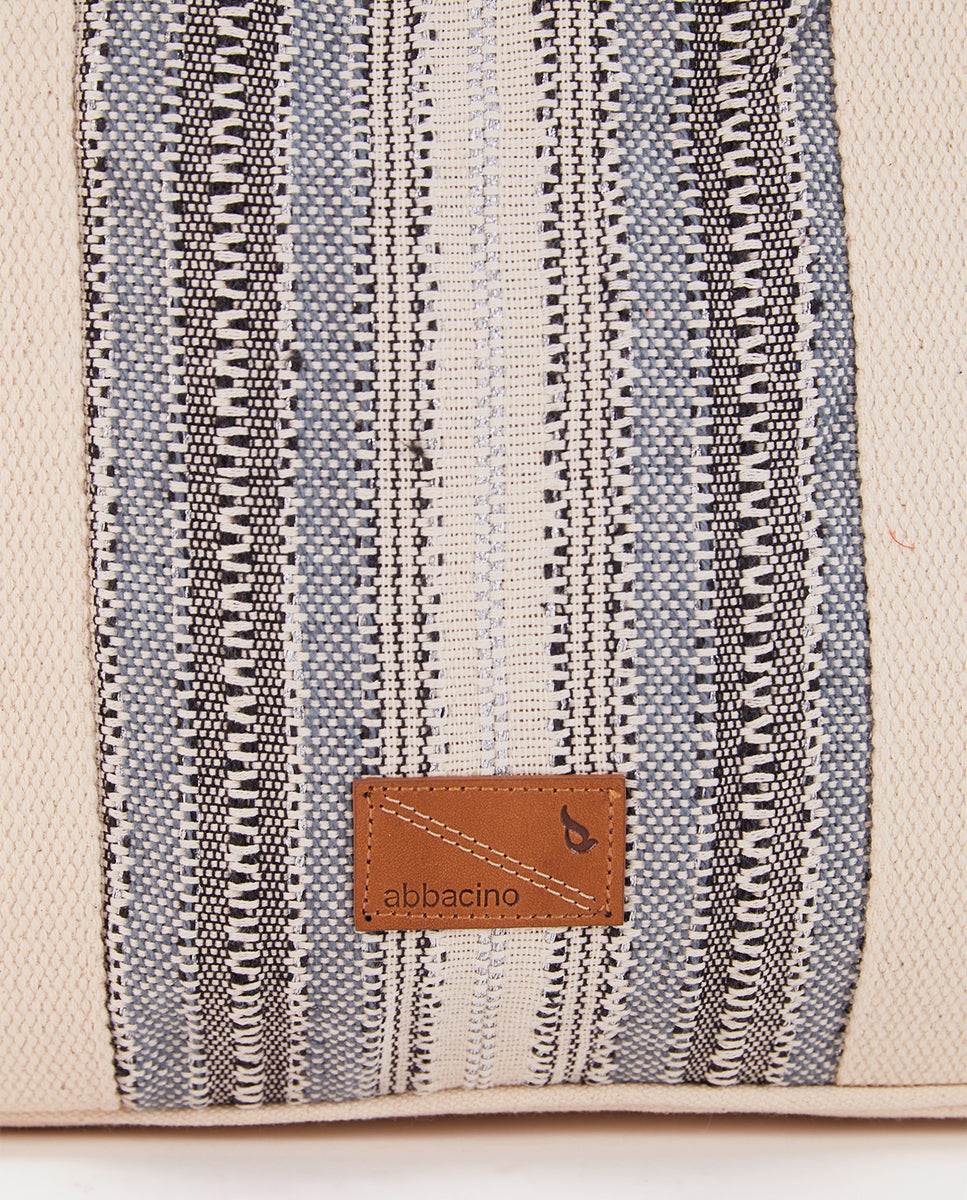 abbacino-bolsa-playa-mujer-algod-n-negro-bordada image 6