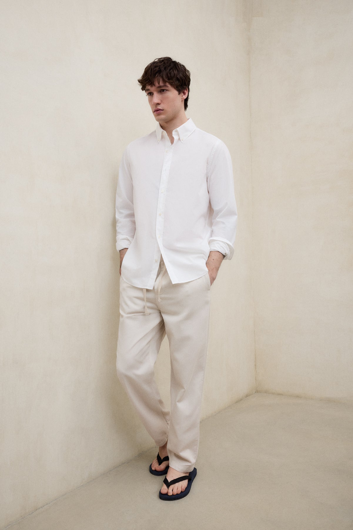 ecoalf-antejo-camisa-popel-n-blanca-hombre image 2