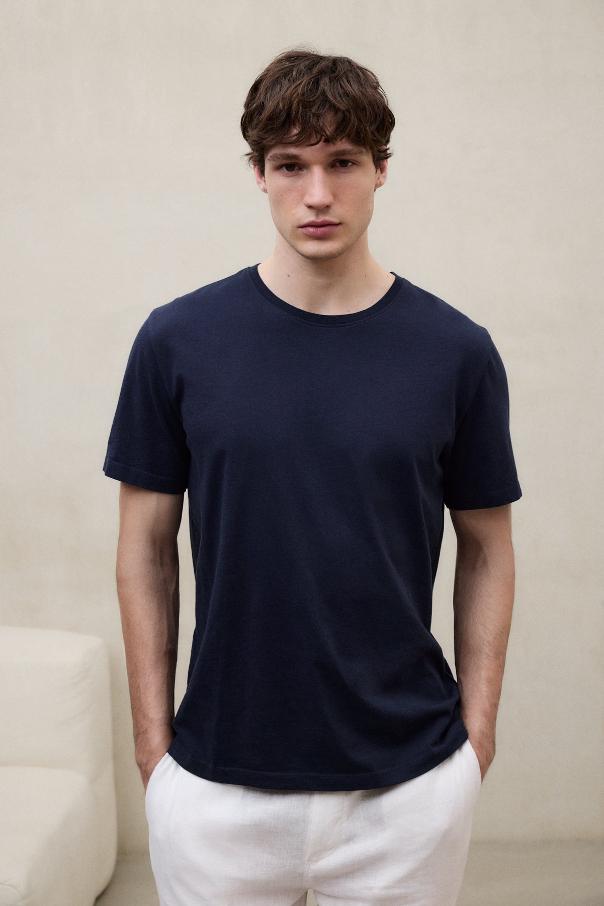 ecoalf-camiseta-vent-azul-marino-para-hombre-100-algod-n-reciclado-fit-regular image 4