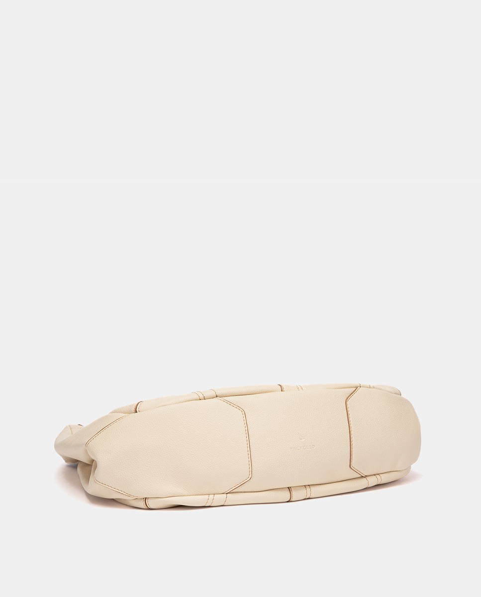 bolso-de-hombro-grande-abbacino-hobo-beige-reciclado image 4