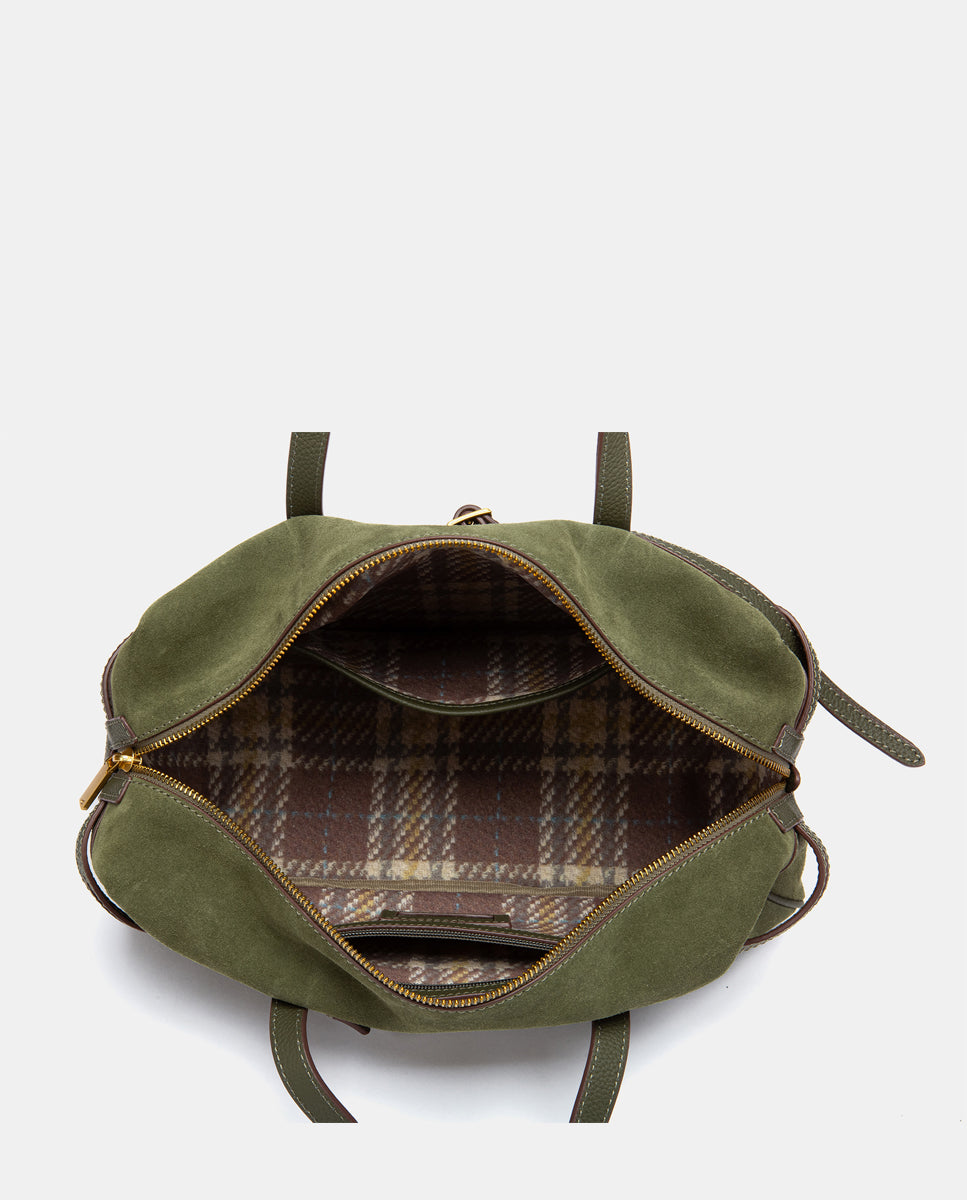 abbacino-bolso-de-hombro-serraje-verde image 6