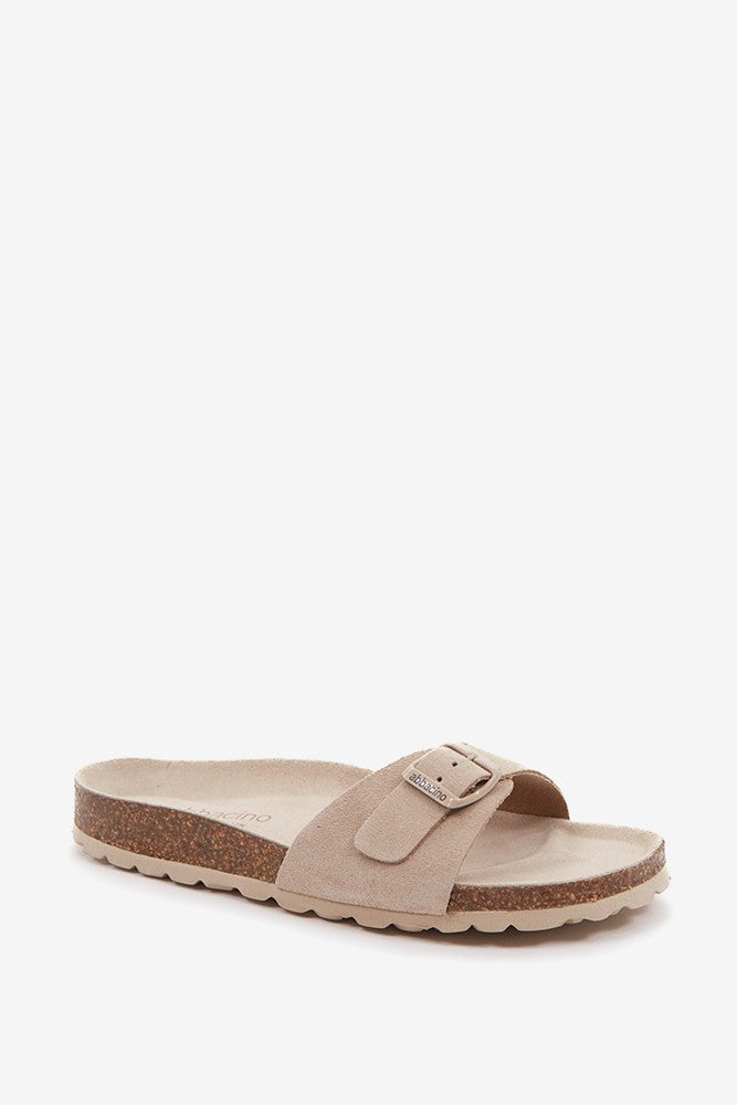 abbacino-sandalia-plana-hebilla-beige-bio image 2